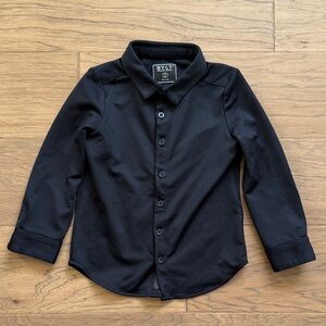 BYLT Kids Navy Executive Button-Down Shirt XS 4/5
